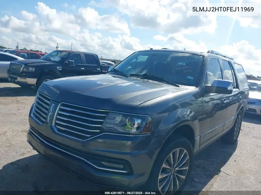 2015 Lincoln Navigator VIN: 5LMJJ2HT0FEJ11969 Lot: 42610571