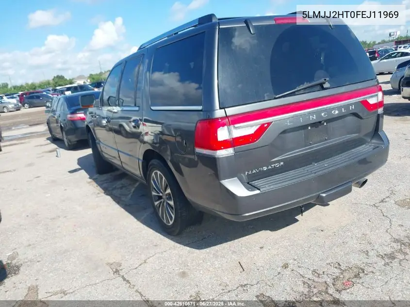 2015 Lincoln Navigator VIN: 5LMJJ2HT0FEJ11969 Lot: 42610571