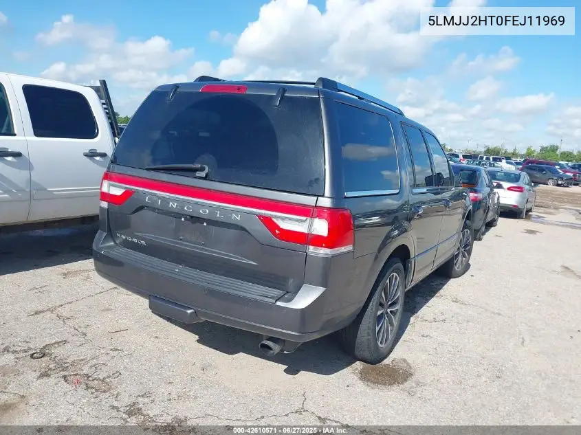 2015 Lincoln Navigator VIN: 5LMJJ2HT0FEJ11969 Lot: 42610571