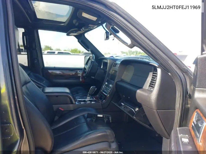 2015 Lincoln Navigator VIN: 5LMJJ2HT0FEJ11969 Lot: 42610571