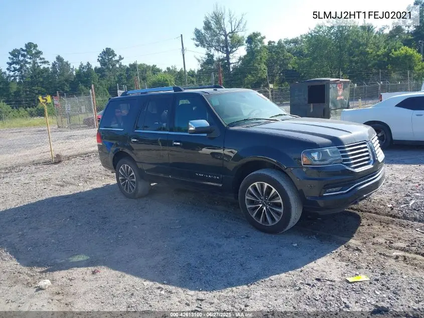 2015 Lincoln Navigator VIN: 5LMJJ2HT1FEJ02021 Lot: 42613100