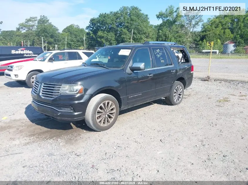 2015 Lincoln Navigator VIN: 5LMJJ2HT1FEJ02021 Lot: 42613100