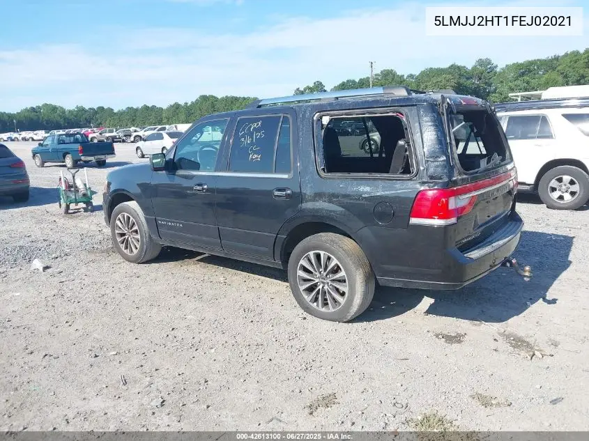 2015 Lincoln Navigator VIN: 5LMJJ2HT1FEJ02021 Lot: 42613100