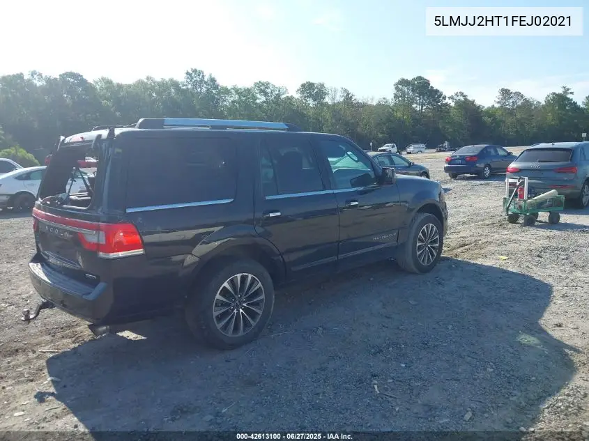 2015 Lincoln Navigator VIN: 5LMJJ2HT1FEJ02021 Lot: 42613100