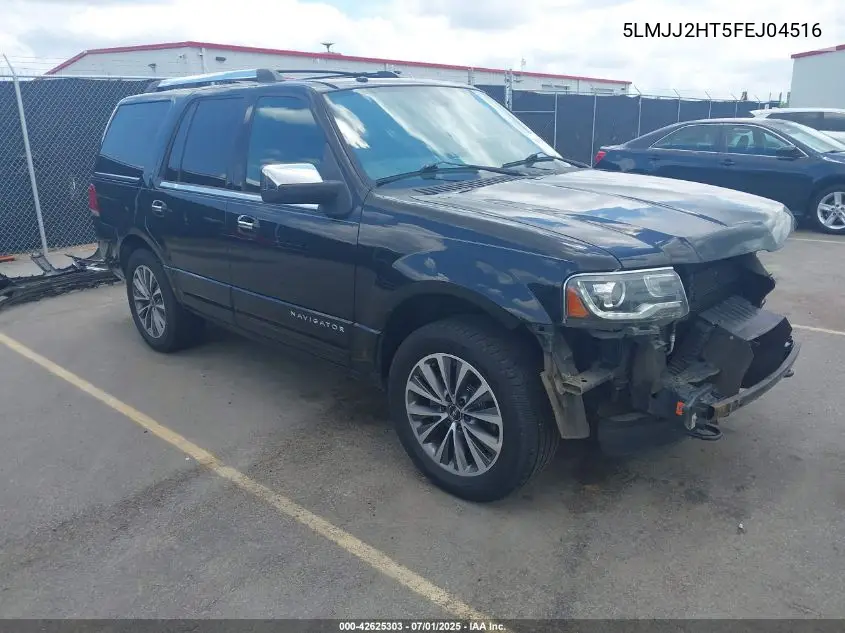 2015 Lincoln Navigator VIN: 5LMJJ2HT5FEJ04516 Lot: 42625303