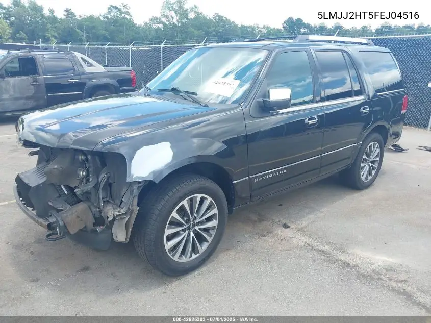 2015 Lincoln Navigator VIN: 5LMJJ2HT5FEJ04516 Lot: 42625303