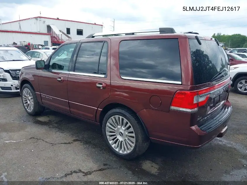 2015 Lincoln Navigator VIN: 5LMJJ2JT4FEJ12617 Lot: 42748323