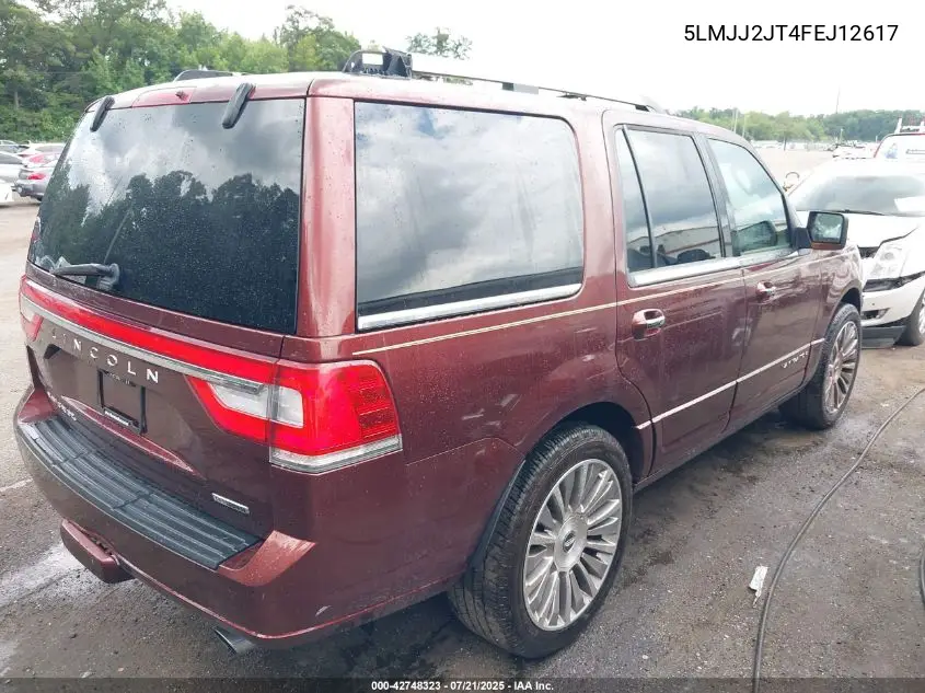 2015 Lincoln Navigator VIN: 5LMJJ2JT4FEJ12617 Lot: 42748323