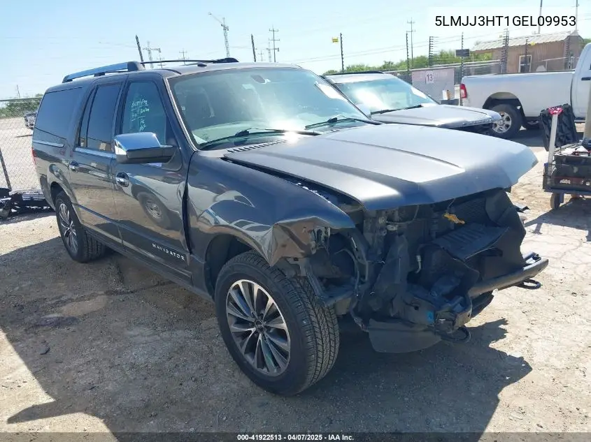2016 Lincoln Navigator L Select VIN: 5LMJJ3HT1GEL09953 Lot: 41922513
