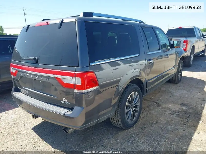 2016 Lincoln Navigator L Select VIN: 5LMJJ3HT1GEL09953 Lot: 41922513