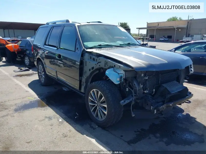 2016 Lincoln Navigator Select VIN: 5LMJJ2JT0GEL03808 Lot: 42231901