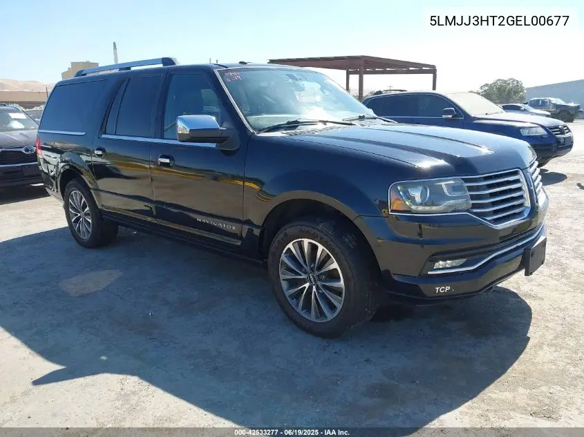 2016 Lincoln Navigator L Select VIN: 5LMJJ3HT2GEL00677 Lot: 42533277