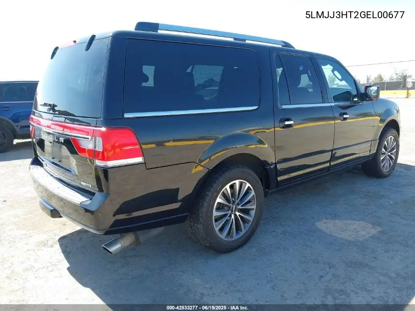 2016 Lincoln Navigator L Select VIN: 5LMJJ3HT2GEL00677 Lot: 42533277