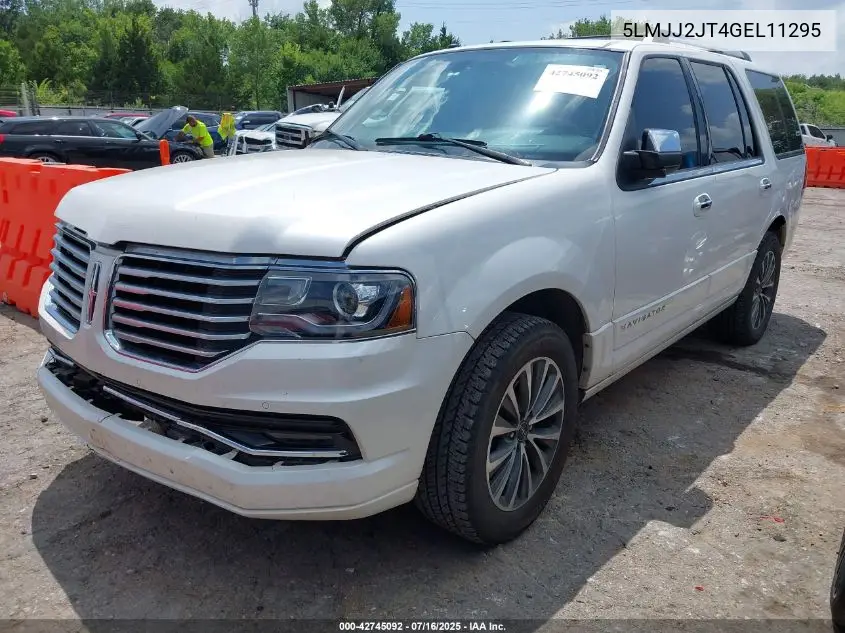 2016 Lincoln Navigator Select VIN: 5LMJJ2JT4GEL11295 Lot: 42745092