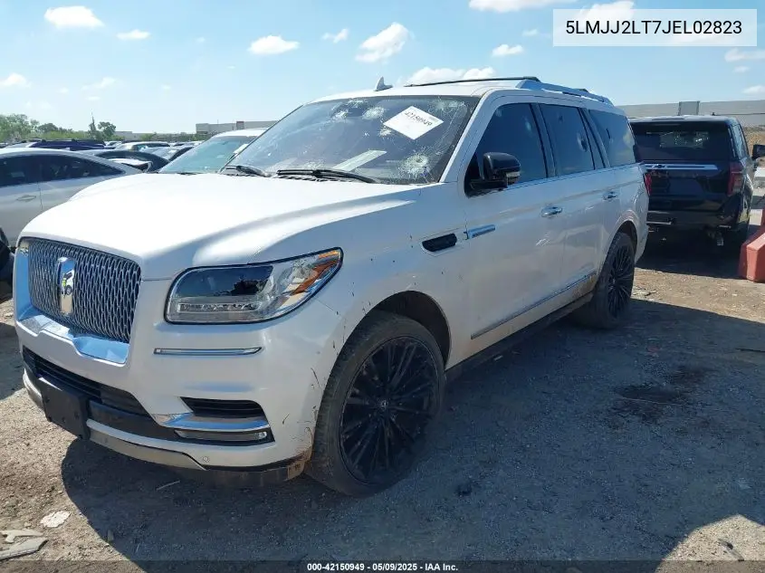 2018 Lincoln Navigator Reserve VIN: 5LMJJ2LT7JEL02823 Lot: 42150949