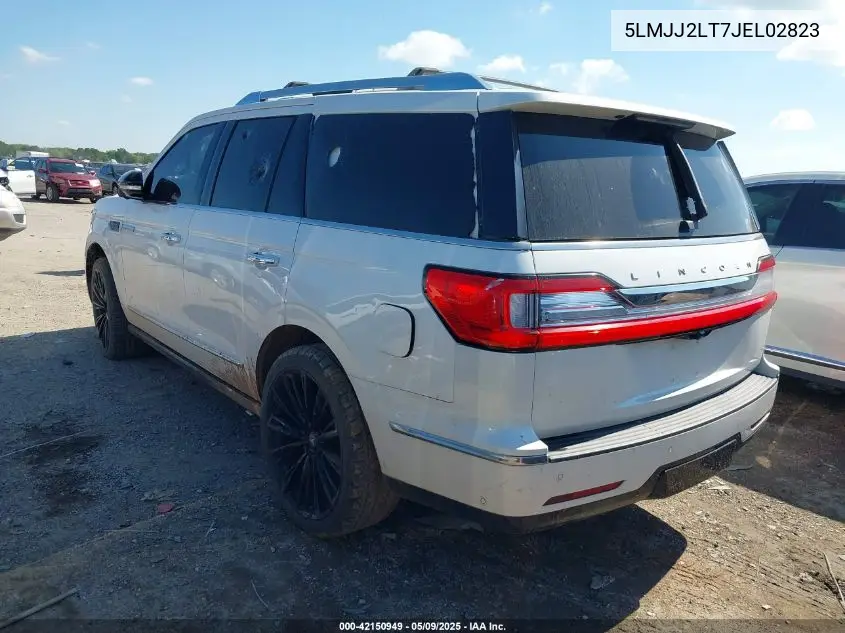 2018 Lincoln Navigator Reserve VIN: 5LMJJ2LT7JEL02823 Lot: 42150949