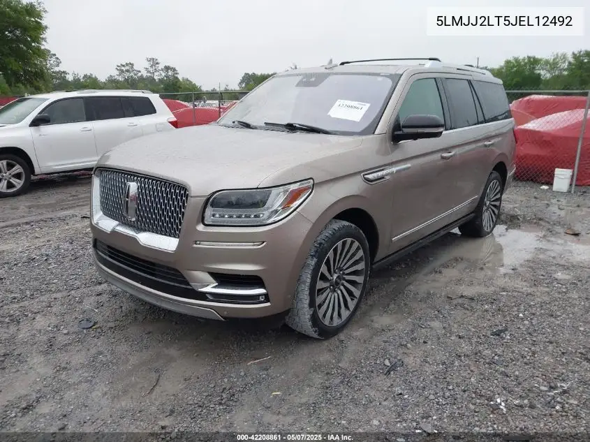 2018 Lincoln Navigator Reserve VIN: 5LMJJ2LT5JEL12492 Lot: 42208861
