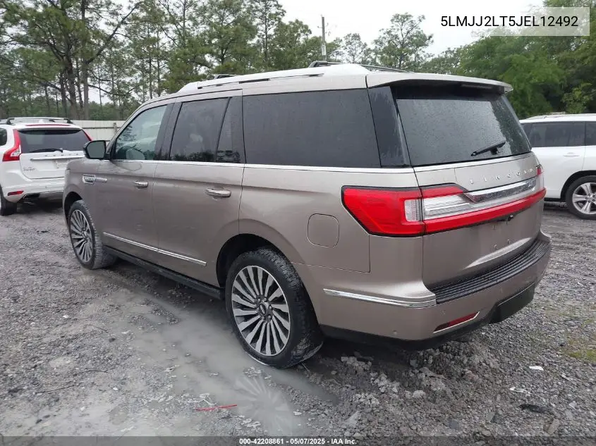 2018 Lincoln Navigator Reserve VIN: 5LMJJ2LT5JEL12492 Lot: 42208861
