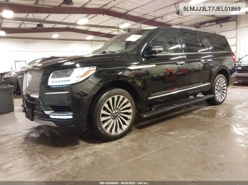 2018 Lincoln Navigator L Reserve VIN: 5LMJJ3LT7JEL01869 Lot: 42558808