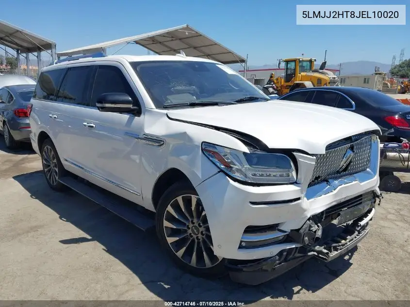 2018 Lincoln Navigator Select VIN: 5LMJJ2HT8JEL10020 Lot: 42714746