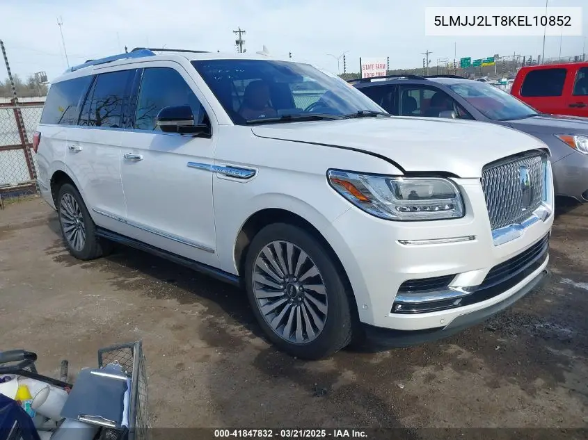 2019 Lincoln Navigator Reserve VIN: 5LMJJ2LT8KEL10852 Lot: 41847832