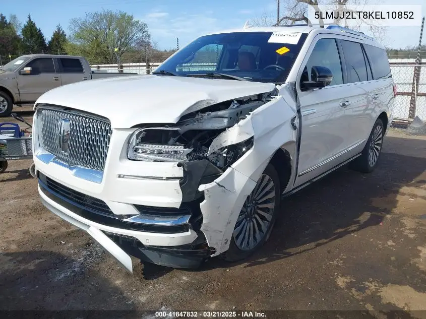 2019 Lincoln Navigator Reserve VIN: 5LMJJ2LT8KEL10852 Lot: 41847832