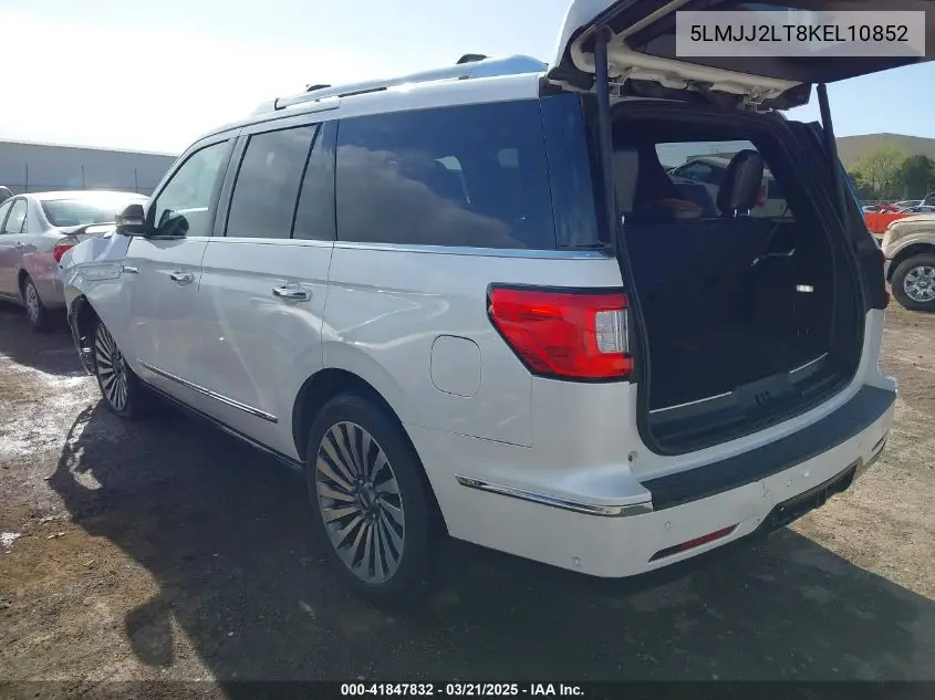 2019 Lincoln Navigator Reserve VIN: 5LMJJ2LT8KEL10852 Lot: 41847832