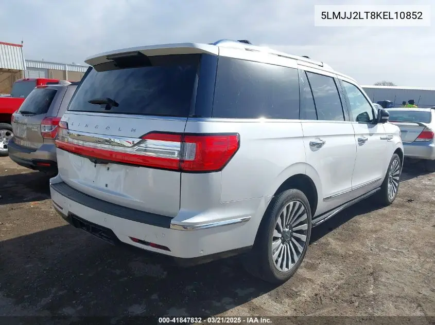 2019 Lincoln Navigator Reserve VIN: 5LMJJ2LT8KEL10852 Lot: 41847832