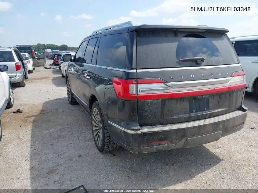 2019 Lincoln Navigator Reserve VIN: 5LMJJ2LT6KEL03348 Lot: 42505090