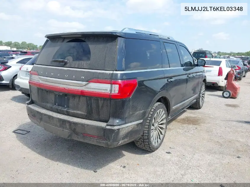 2019 Lincoln Navigator Reserve VIN: 5LMJJ2LT6KEL03348 Lot: 42505090