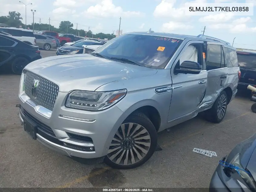 2019 Lincoln Navigator Reserve VIN: 5LMJJ2LT7KEL03858 Lot: 42557341