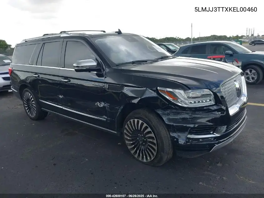 2019 Lincoln Navigator L Black Label VIN: 5LMJJ3TTXKEL00460 Lot: 42600107
