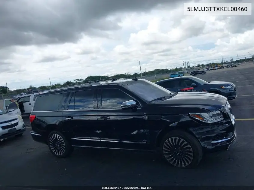 2019 Lincoln Navigator L Black Label VIN: 5LMJJ3TTXKEL00460 Lot: 42600107