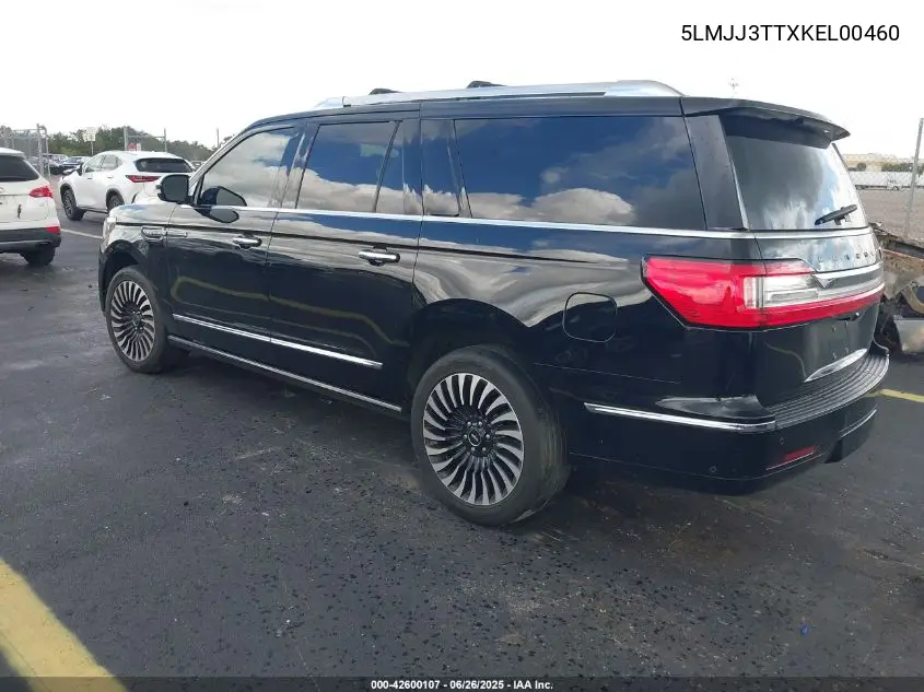2019 Lincoln Navigator L Black Label VIN: 5LMJJ3TTXKEL00460 Lot: 42600107