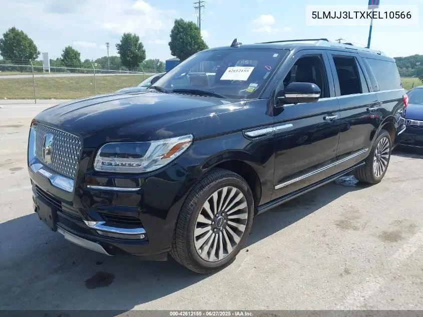2019 Lincoln Navigator L Reserve VIN: 5LMJJ3LTXKEL10566 Lot: 42612155