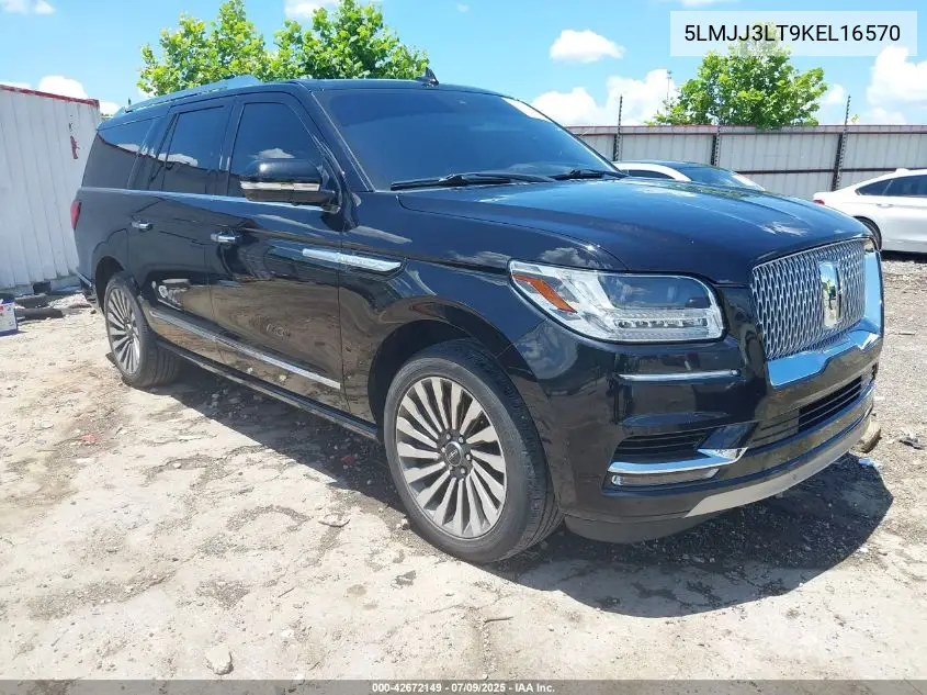 2019 Lincoln Navigator L Reserve VIN: 5LMJJ3LT9KEL16570 Lot: 42672149
