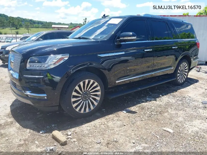 2019 Lincoln Navigator L Reserve VIN: 5LMJJ3LT9KEL16570 Lot: 42672149