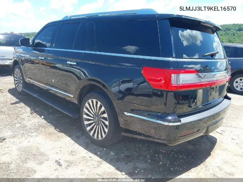 2019 Lincoln Navigator L Reserve VIN: 5LMJJ3LT9KEL16570 Lot: 42672149
