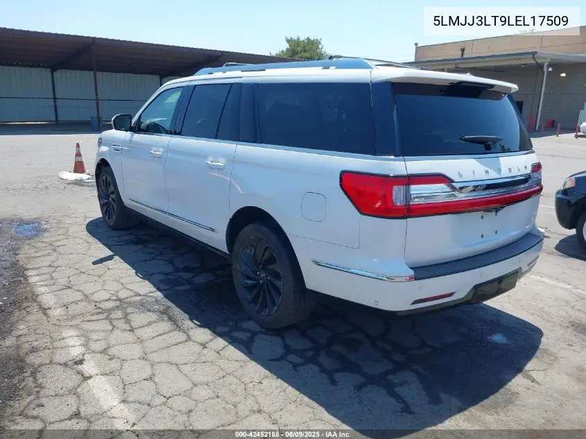 2020 Lincoln Navigator Reserve L VIN: 5LMJJ3LT9LEL17509 Lot: 42452188