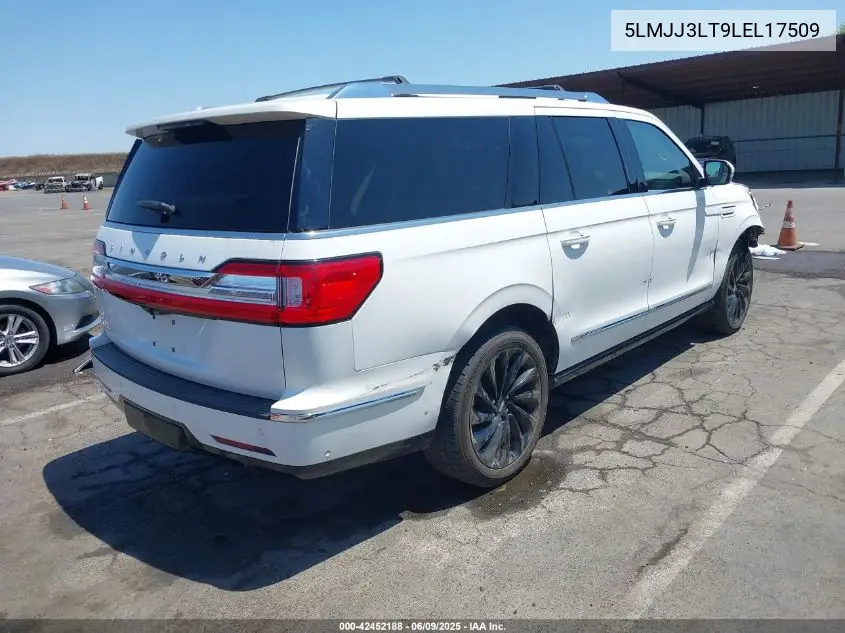 2020 Lincoln Navigator Reserve L VIN: 5LMJJ3LT9LEL17509 Lot: 42452188
