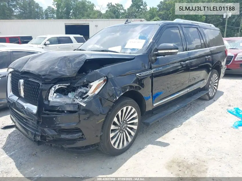 2020 Lincoln Navigator Reserve L VIN: 5LMJJ3LT1LEL01188 Lot: 42687009