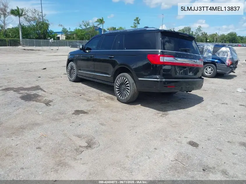 2021 Lincoln Navigator Black Label L VIN: 5LMJJ3TT4MEL13837 Lot: 42484073