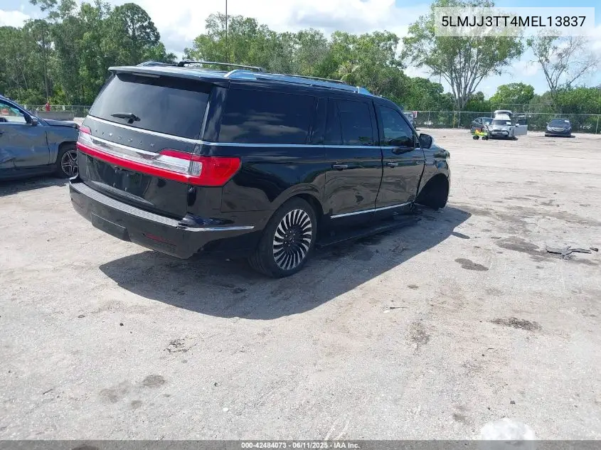 2021 Lincoln Navigator Black Label L VIN: 5LMJJ3TT4MEL13837 Lot: 42484073