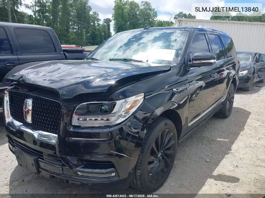 2021 Lincoln Navigator Reserve VIN: 5LMJJ2LT1MEL13840 Lot: 42512422