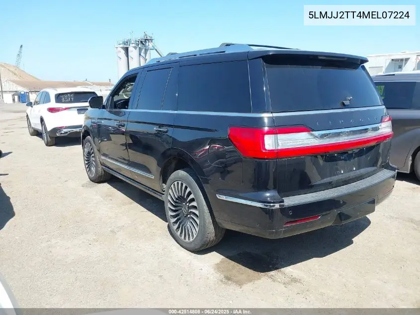 2021 Lincoln Navigator Black Label VIN: 5LMJJ2TT4MEL07224 Lot: 42514808