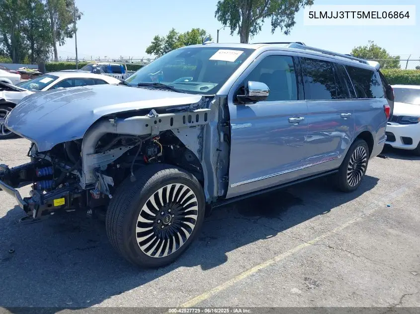 2021 Lincoln Navigator Black Label L VIN: 5LMJJ3TT5MEL06864 Lot: 42527729