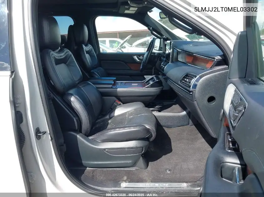 2021 Lincoln Navigator Reserve VIN: 5LMJJ2LT0MEL03302 Lot: 42573320