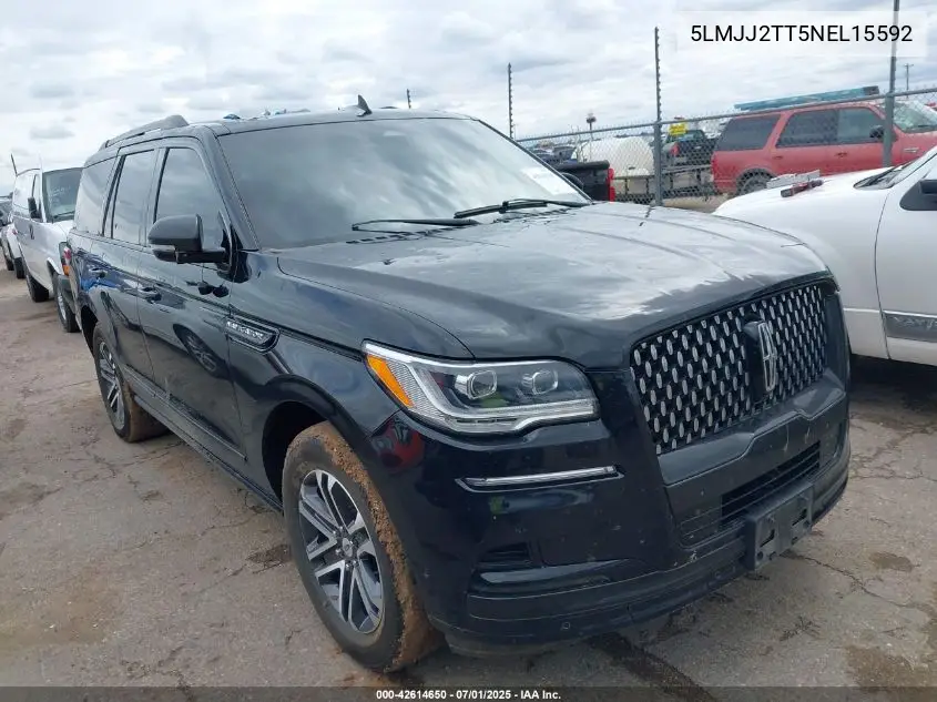 2022 Lincoln Navigator Black Label VIN: 5LMJJ2TT5NEL15592 Lot: 42614650