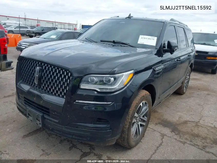 2022 Lincoln Navigator Black Label VIN: 5LMJJ2TT5NEL15592 Lot: 42614650