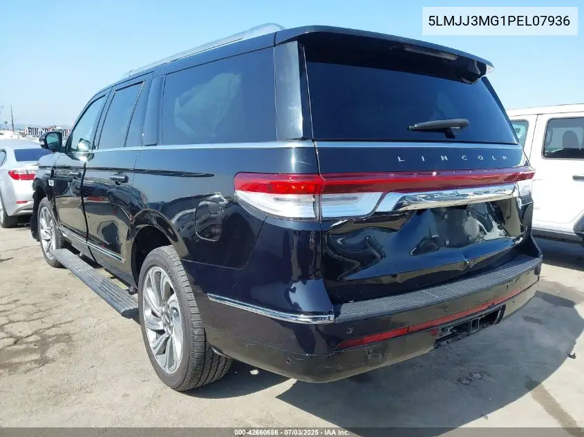 2023 Lincoln Navigator Standard L VIN: 5LMJJ3MG1PEL07936 Lot: 42660686